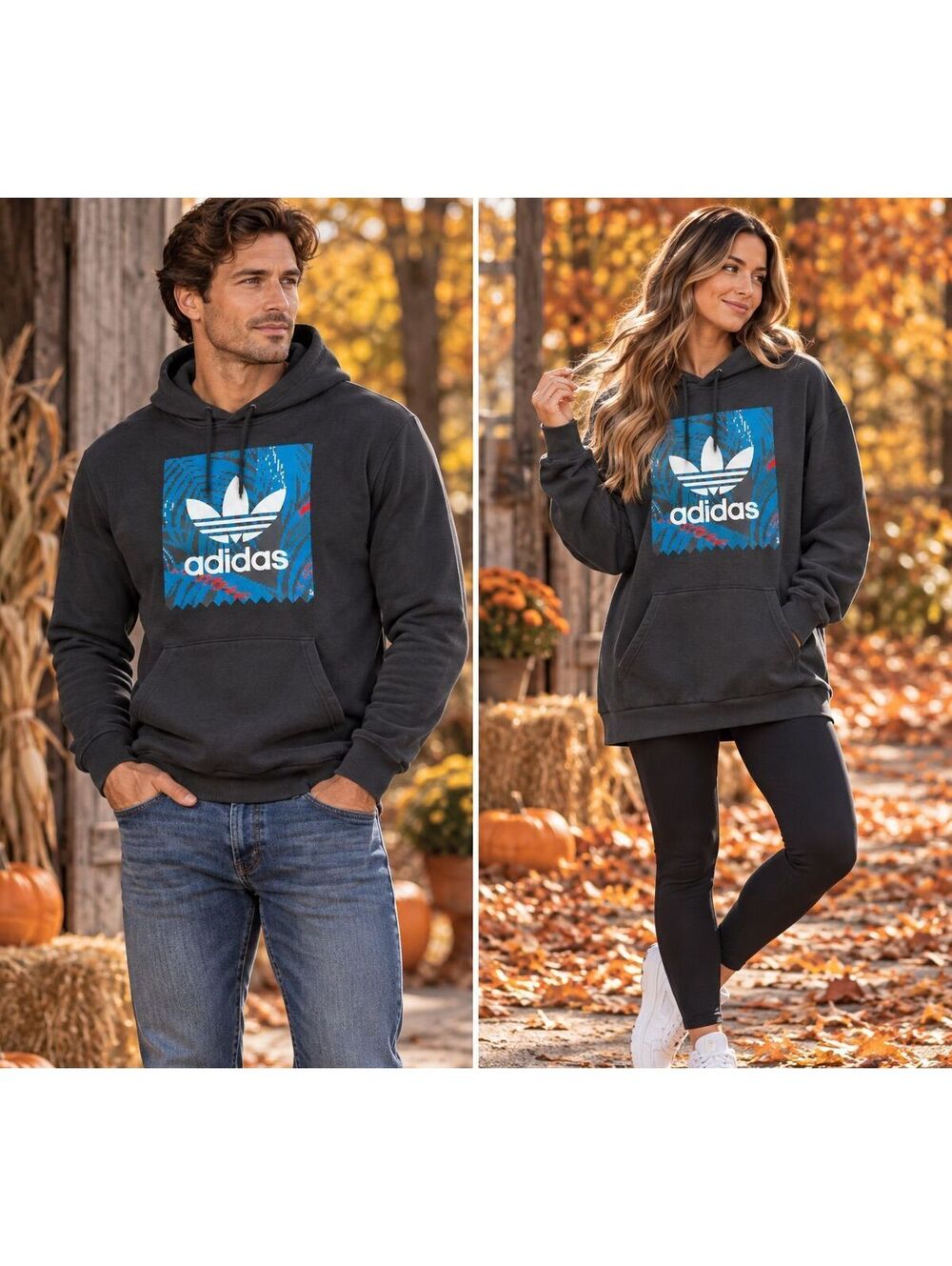 Adidas graphic front super soft oversized large * see notes